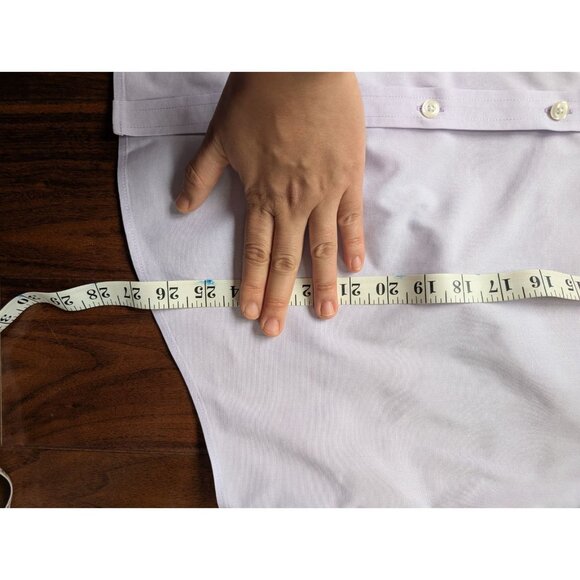 L.L.Bean Women Purple Button Up Shirt Size L 100% cotton - Picture 11 of 11